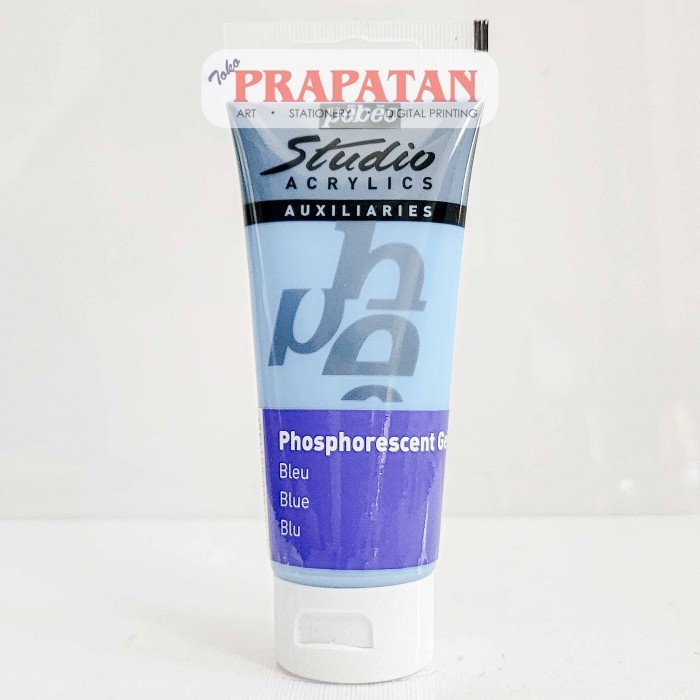 

Cat Akrilik Pebeo Phosphorescent Gel 100ml Glow In The Dark - BLUE