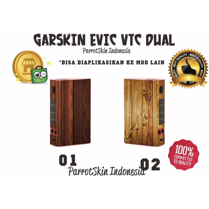 

Garskin Evic Vtc Dual wood
