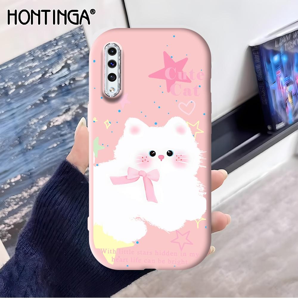 Hontinga Casing Hp Untuk Compitable With Samsung A50 A50S A30S Silikon Sofcase Cassing Softcase Fash