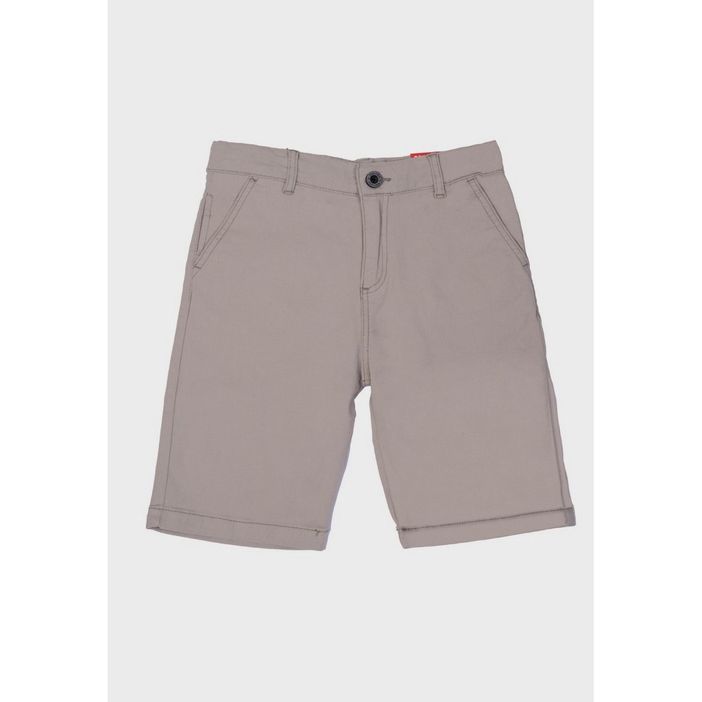 3Second Kids Boy's Chino Short Pants Grey 080124