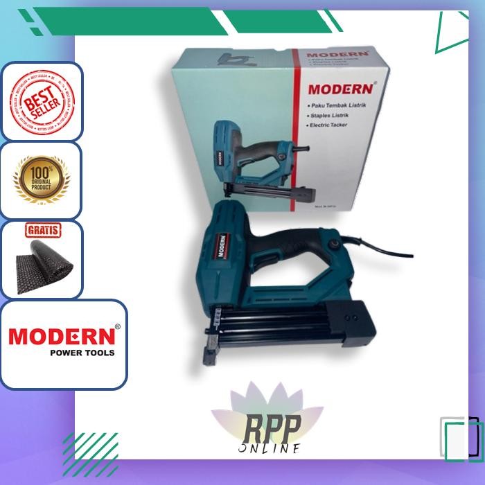 MODERN PAKU TEMBAK LISTRIK / MODERN  F-30 NAILER GUN ELECTRIC / MESIN PAKU TEMBAK KABEL