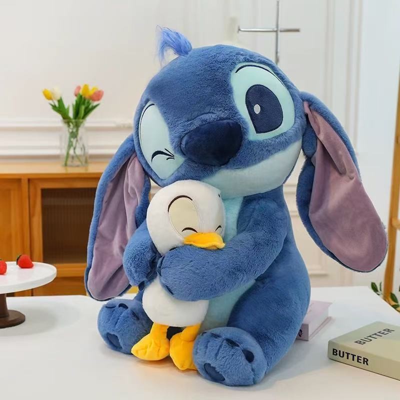 BONEKA KEKINIAN BONEKA STITCH BEBEK BONEKA BESAR STITCH BONEKA PEREMPUAN BONEKA HADIAH BONEKA LUCU