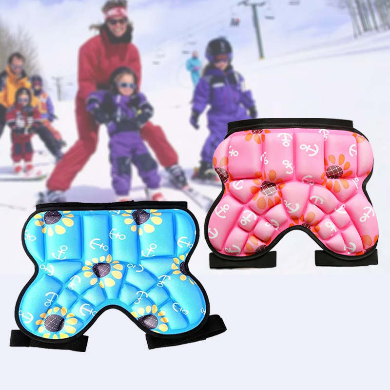 【Produk Baru】Butt pad ice skating Celana Pendek Pelindung Pantat Anak Celana Anti-Fall Pants Anak-an