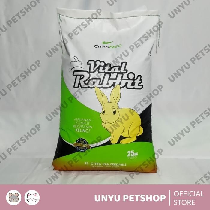 Makanan Kelinci Vital Rabbit Citra Feed Pelet Kelinci 25kg - Vital horse 25kg