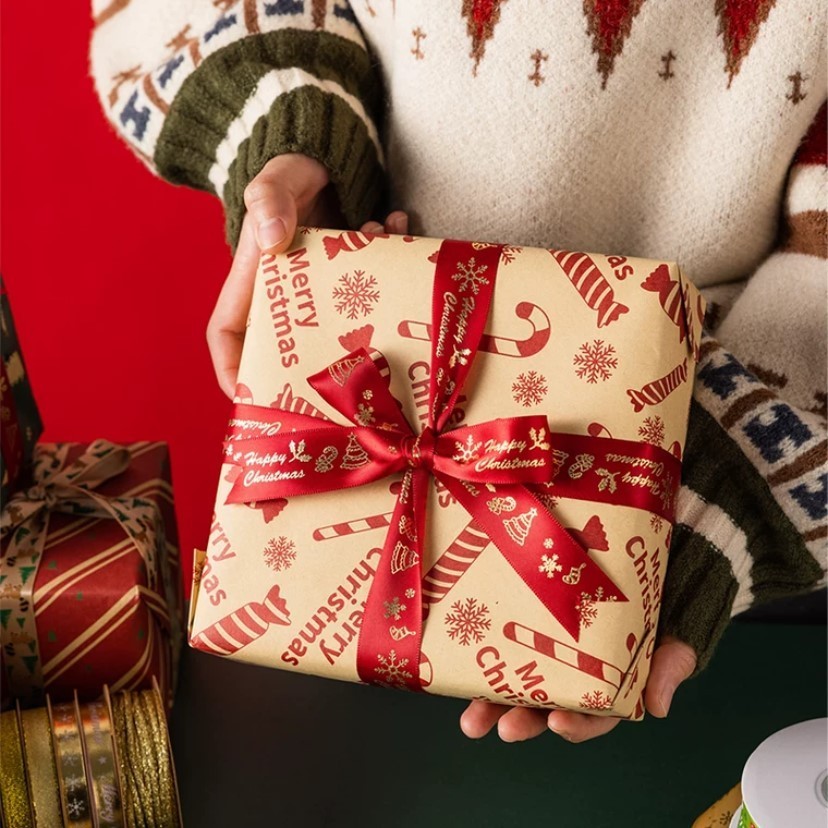 

[oddsolshop] pekanbaru/Christmas Ribbon / Pita Natal Berbagai Jenis per Meter