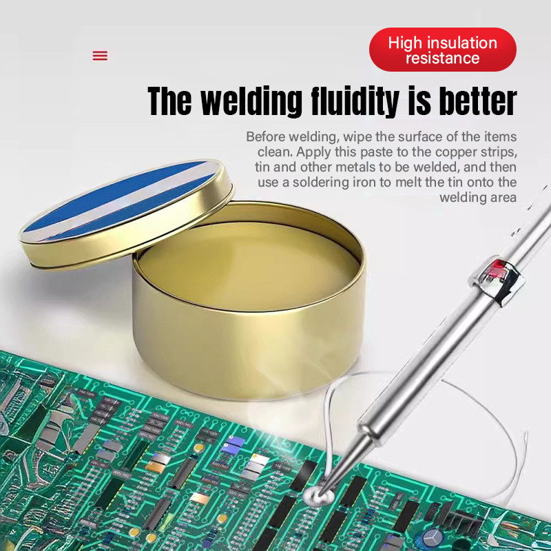 Pasta Solder 100g / Flux Solder Soldering Paste Minyak Solder Flux 100gram Lotfett-ONLOVE