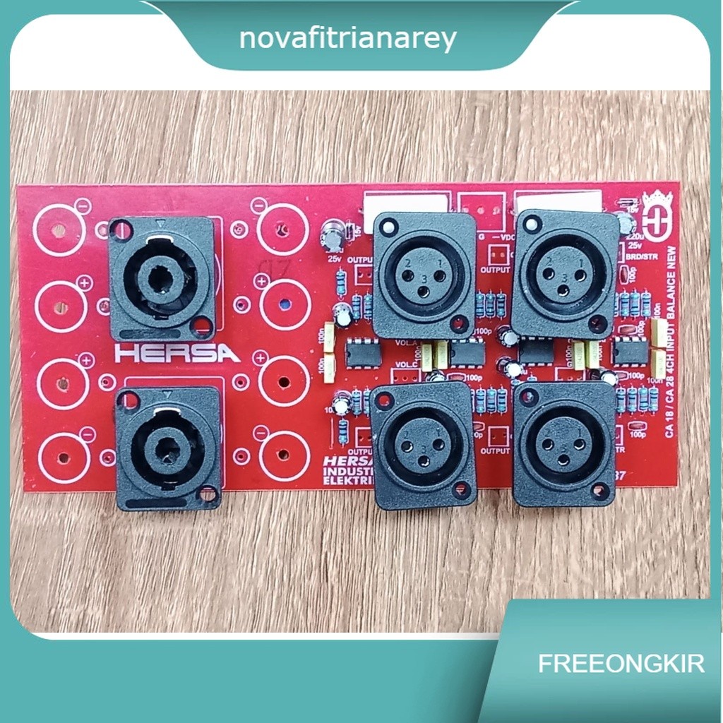 KIT INPUT BALANCE BACK PANEL CA KIT BELAKANG PANEL CA 18 28 N7001