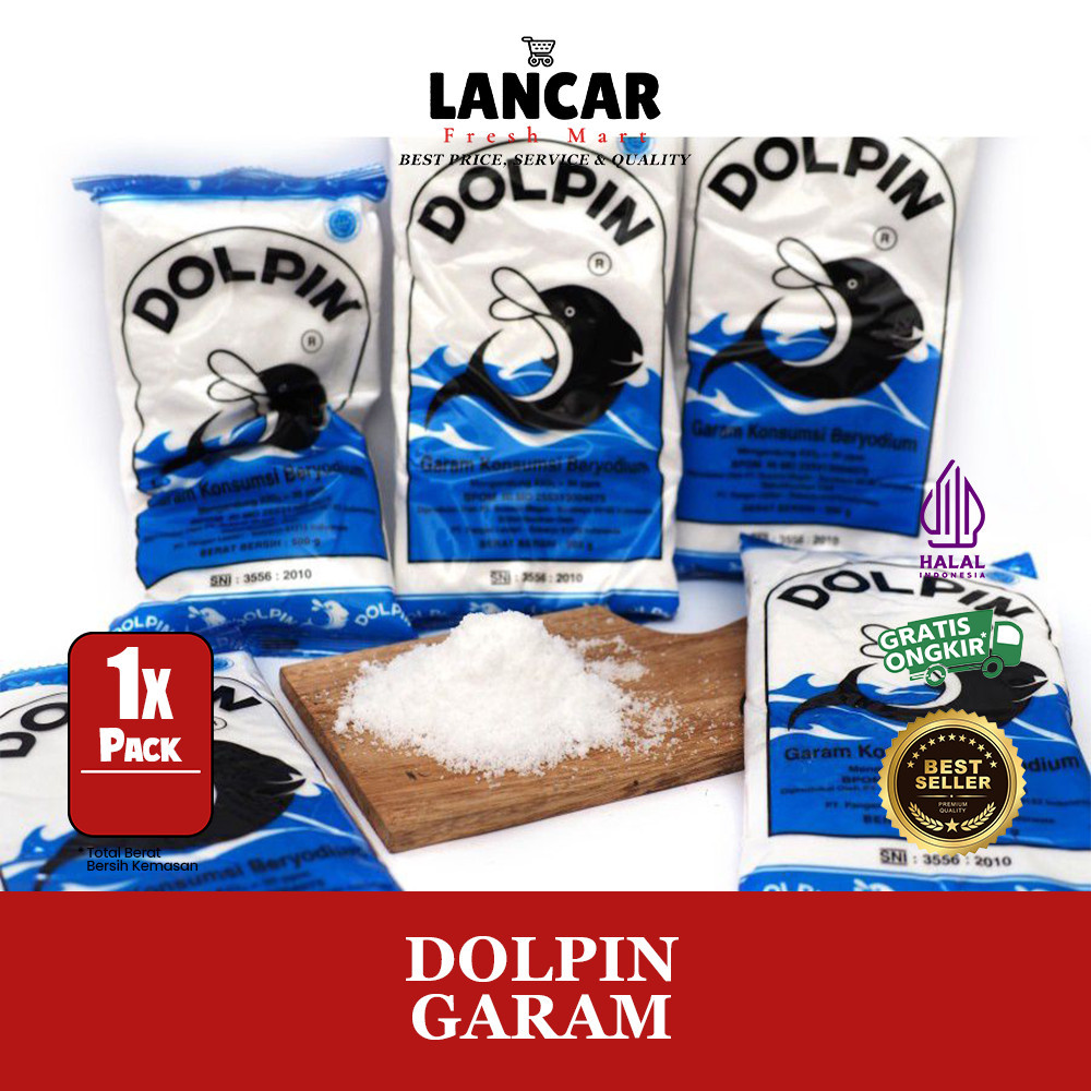 

DOLPIN GARAM 250GR / DOLPIN GARAM 500GR / DOLPIN GARAM 1000GR