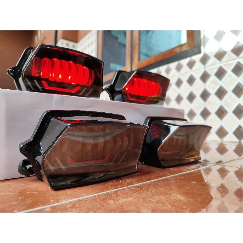 Stoplamp Lampu Belakang Ninja R custom Day Stoplamp Ninja SS Day Custom