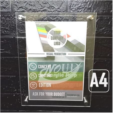 Frame Akrilik A4 2mm