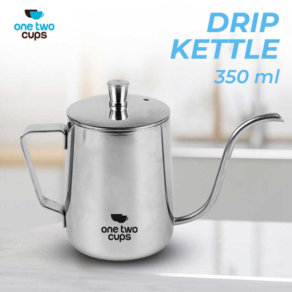 

One Two Cups Teko Kopi Leher Angsa Gooseneck Pour Over Drip Kettle - A052 -RST