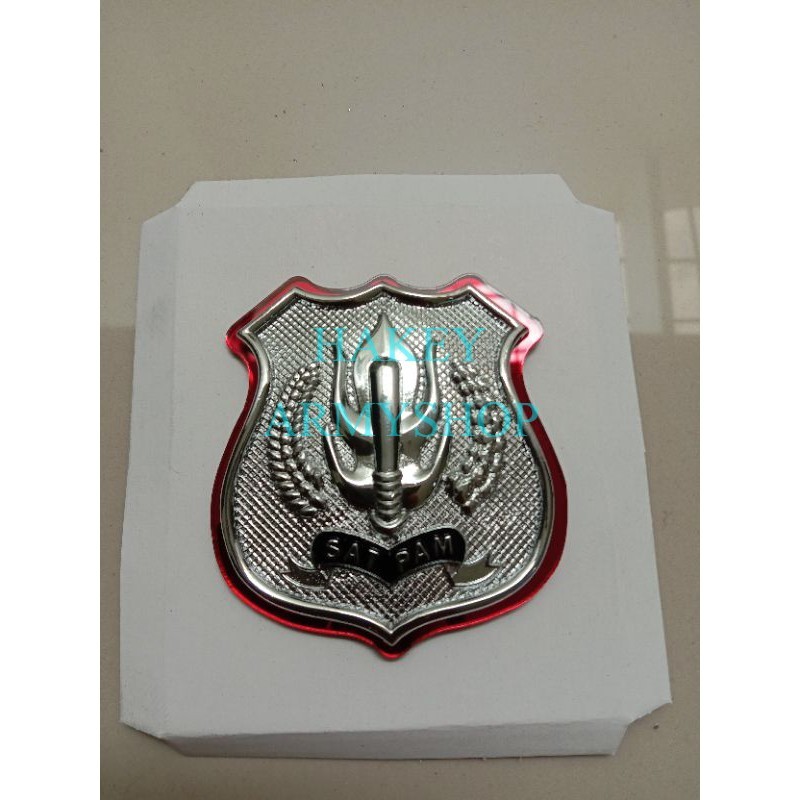

HKY Kewenangan Satpam Terbaru Lis Merah Akrilik