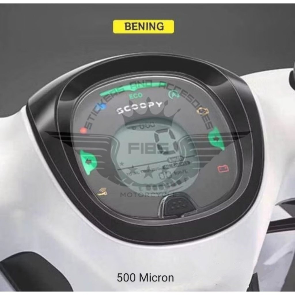 Stiker Sticker ANTIGORES Tebal VPF 500 Micron Spidometer Speedometer Spedometer SCOOPY NEW 2025 Hond