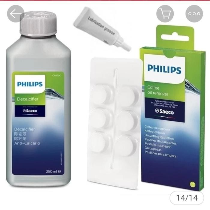 Philips Descaler Set - utk mesin kopi philips Baru