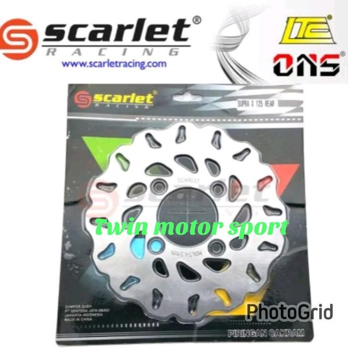 Piringan cakram disc belakang supra x 125/blade new 125 variasi stndar