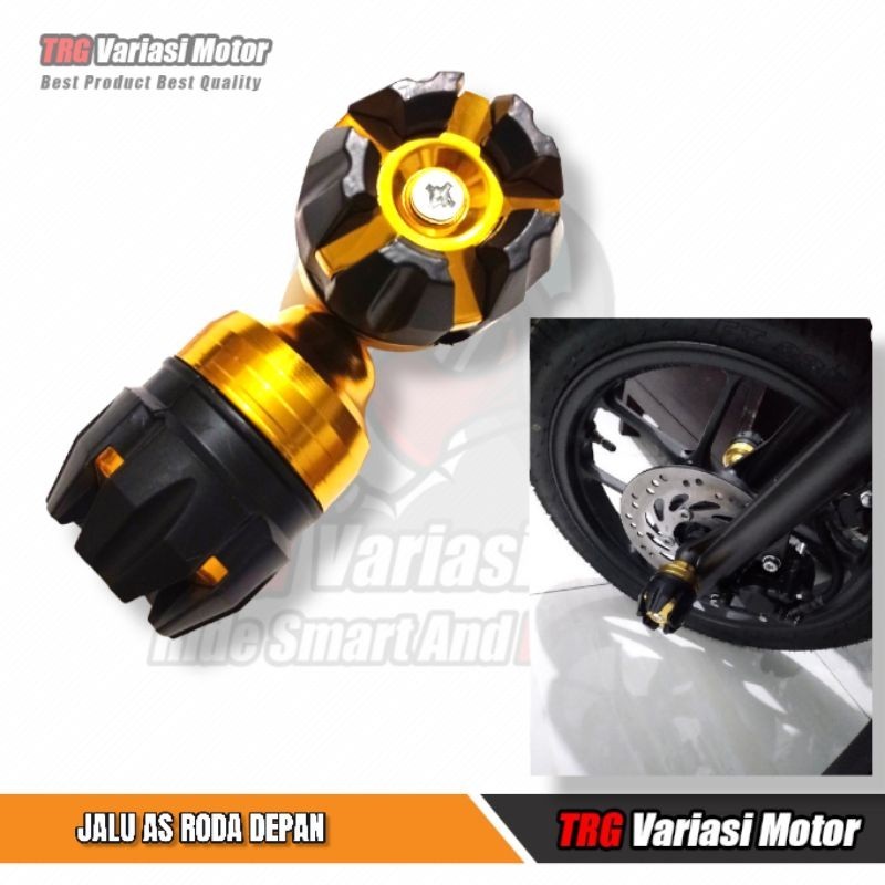 Jalu As Roda Nmax Jalu As Roda Depan Beat Jalu Roda Depan Universal TRG High Quality MM