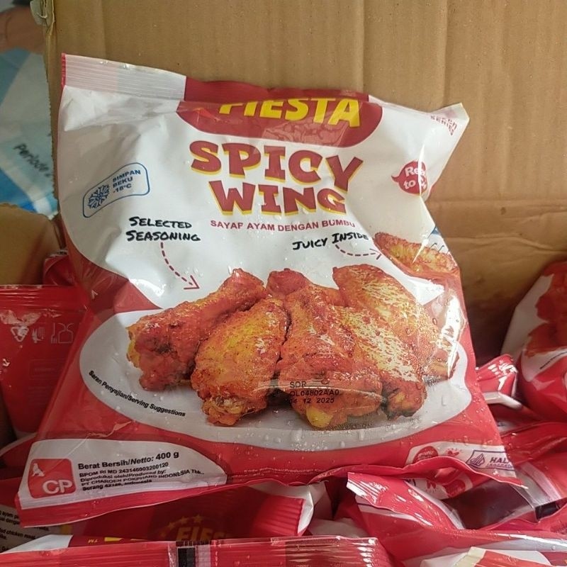 

Fiesta Spicy Wing 400 Gr