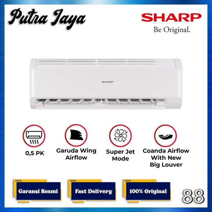 AC SHARP AH-A 05 SAY 0.5 PK 1/2 PK R32 THAILAND ECO JETSTREAM - AHA-05 BEY