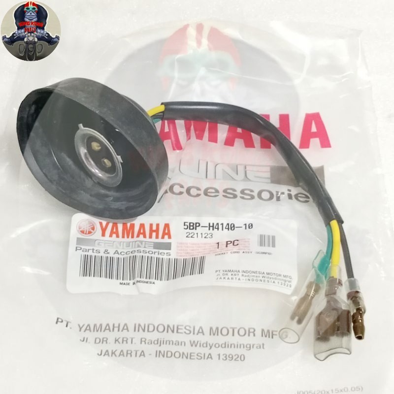 fitting socket lampu depan rx king peredam 2008 scorpio z 2005 original 5BP-H4140-10 KD6