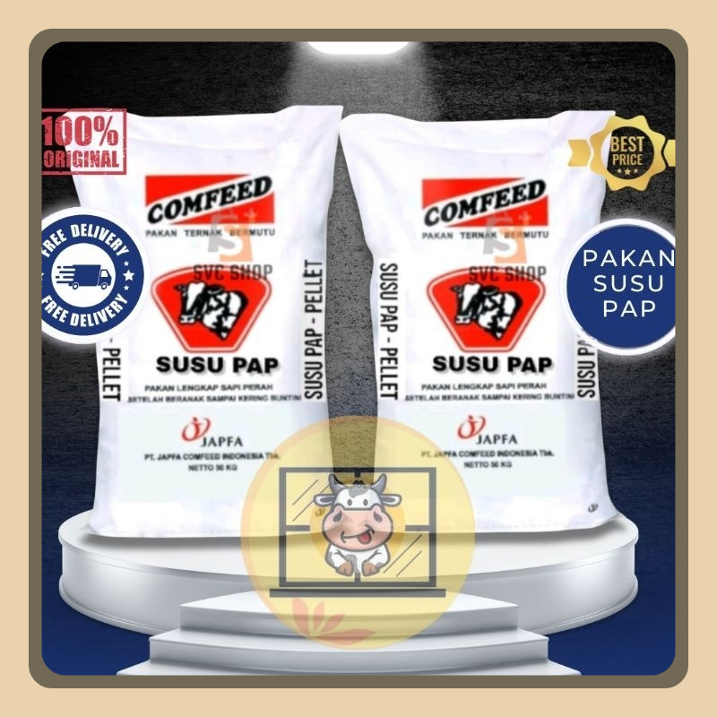 Susu Pap 10kg - Susu Pap Kemasan 10kg Untuk Ternak Pedet Usia Di Bawah 6 Bulan