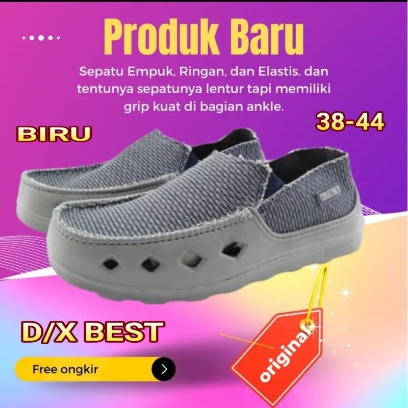E45R SEPATU PRIA SLIP ON ARDILES MICKELSON ORIGINAL TERBARU MURAH