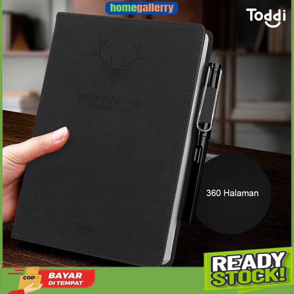 

Home Gallery - Toddi Buku Jurnal Hardcover Notebook Diary 80 GSM 360 Halaman Grid - CW-5025