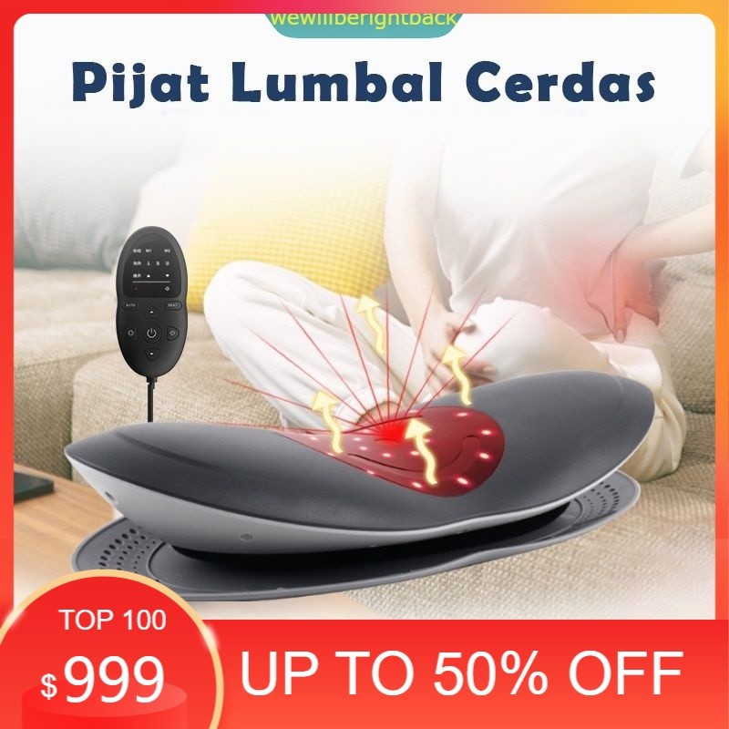 sale lumbar traction device massager terapi pinggang pijat low back pain fisioterapi refleksi pijat 