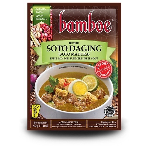 

✨ TOMOTOSTORE ✨ BAMBOE Bumbu Soto Daging Madura