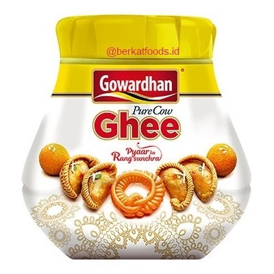 

[New]Promo Pure Cow Ghee Gowardhan 1 Litre / Minyak Samin Murni /Clarified Butter