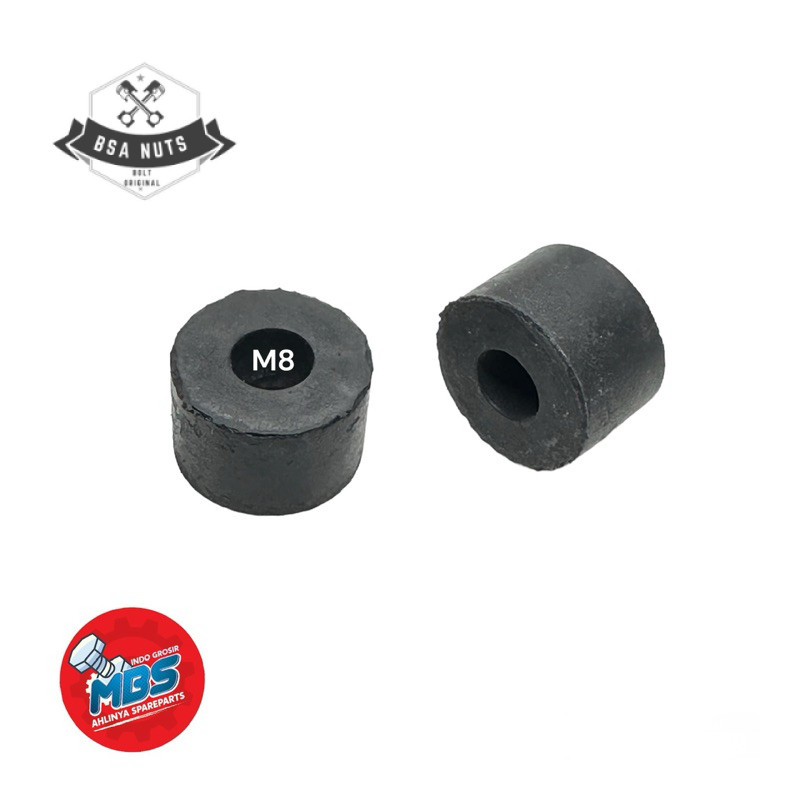 BSA monting karet rubber c karet monting m8 untuk baut 12 ring tebal original KARET Kenalpot
