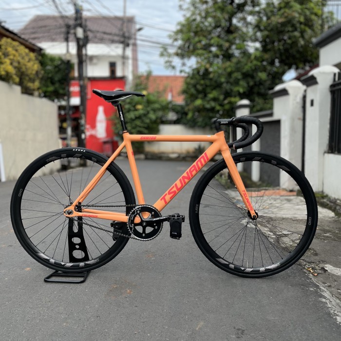 Fullbike Fixie Rakitan Tsunami SNM100 Murah Berkualitas