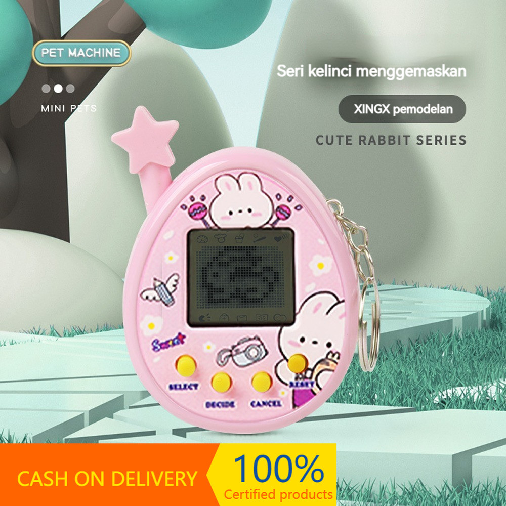 CASH ON DELIVERY Permainan Tamagotchi Pet Creative Electronic Game 168th Animal Training Virtual Ele