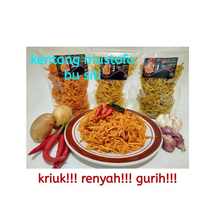 

[BEST] kentang mustofa ibu siti 250gr - level 3