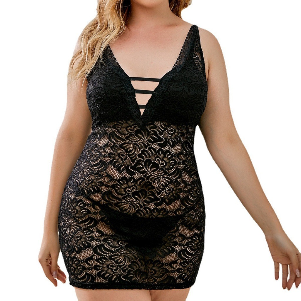 N5825 lingerie big size lingerie daster transparan lingerie sexy hot jumbo