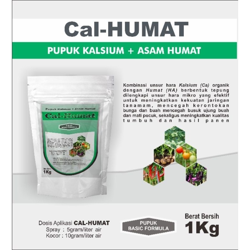 pupuk kalsium + asam humat 1Kg