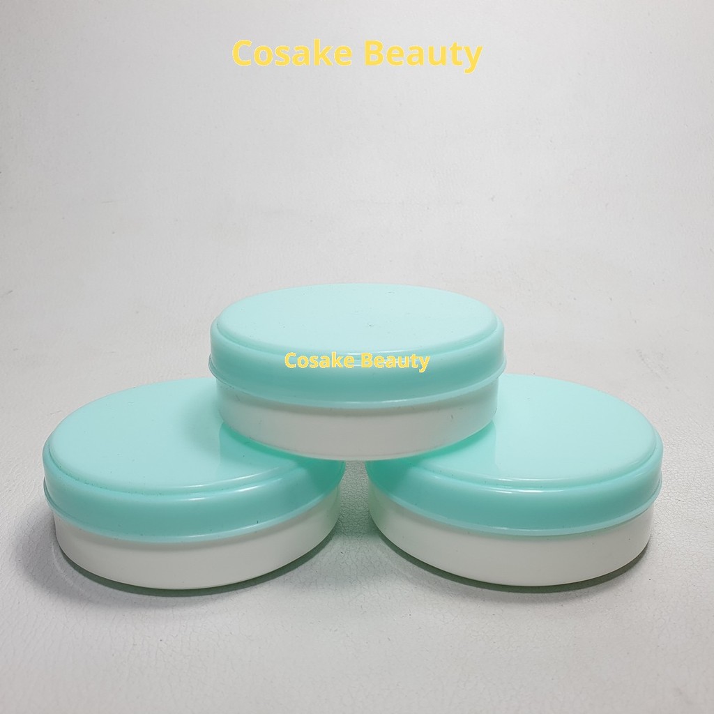 Pot Lulur Nivea 100 Gr Hijau Putih / Pot Lulur / Pot Plastik / Cosmetic / Pot / Lulur / Pot 100 Gr