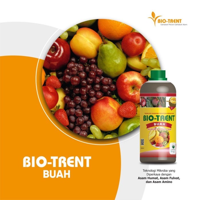 TERLARIS Pupuk Organik Hayati Cair Biotrent Buah - Pohon Mangga Jeruk DLL.