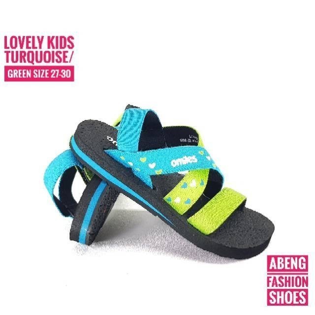 SANDAL ANAK OMILES LOVELY KIDS UKURAN 27-30