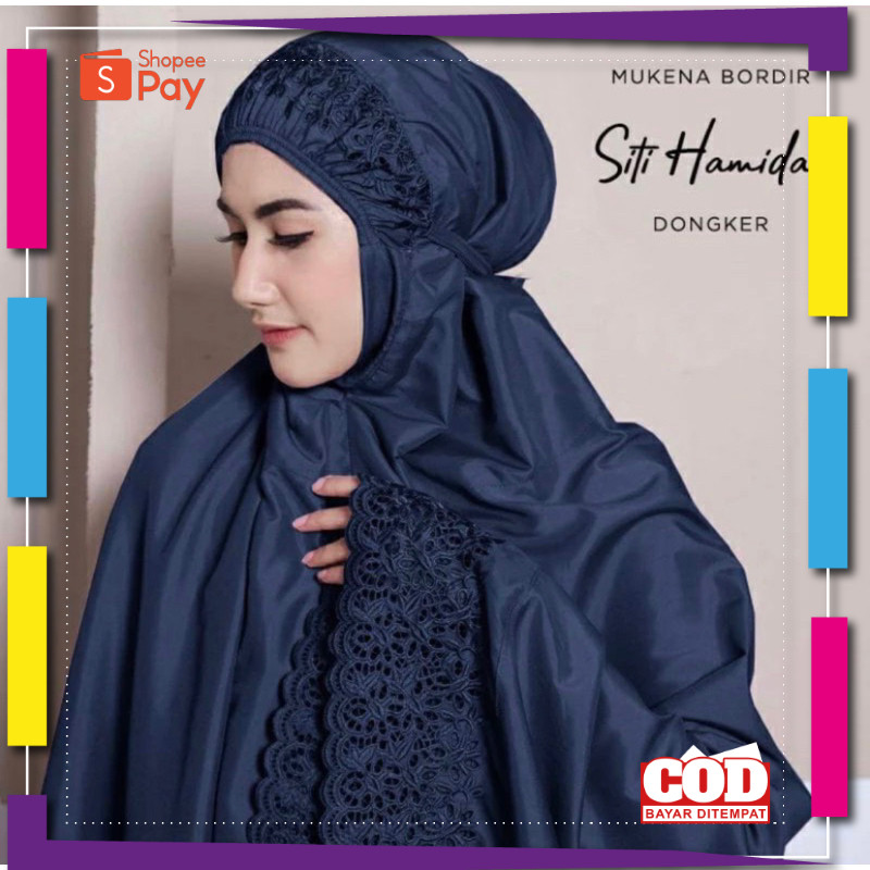 [PREMIUM ORIGINAL] Mukenah Khadijah/mukenah bordir/mukenah jumbo