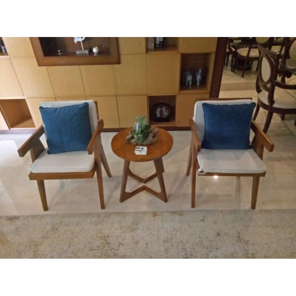 Kursi & Meja Teras 1 set / Outdoor / Kursi Cafe