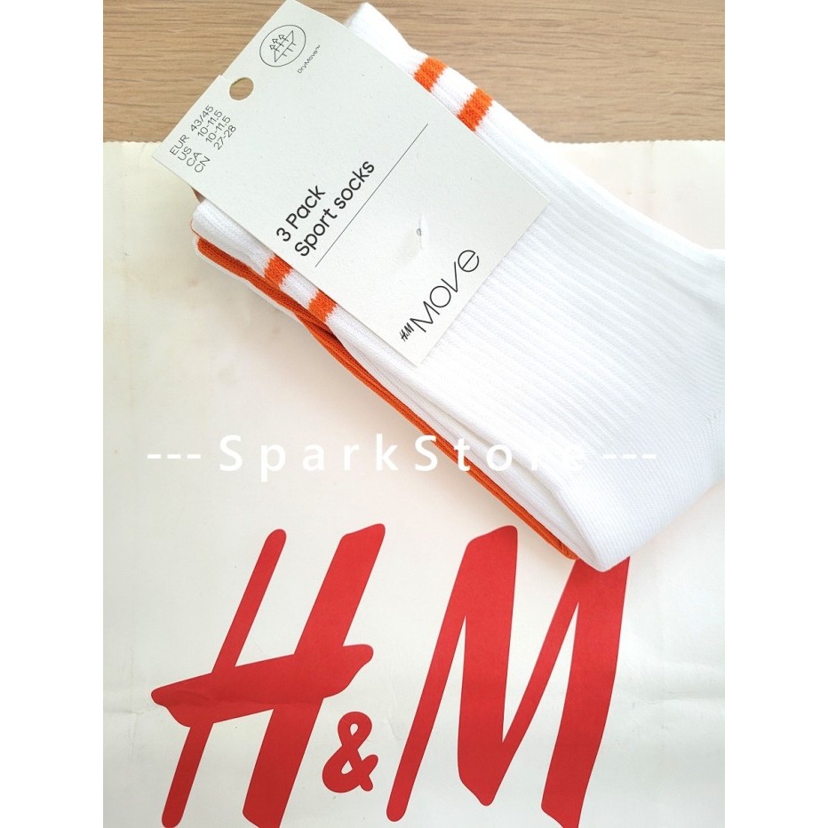 Baju Murah Promo Diskon Sporty Olahraga Perlengkapan /[NEW][BARU] HM Kaos Kaki Sport DryMove Socks O