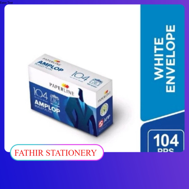 

Amplop Polos Paperline 90/104 - Isi 100 Pcs