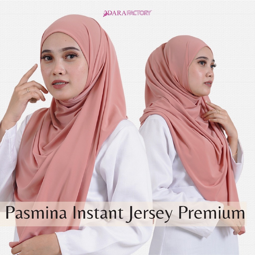 Pasmina Instant Jersey Premium size 180x75 cm