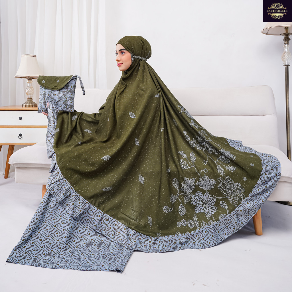 Mukena Batik Dewasa Premium Terbaru Rayon Adem