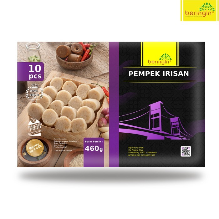 

Pempek Irisan Beringin Vacum Isi 10Pcs