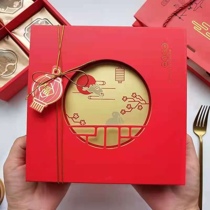

Kotak Mooncake Packaging Mooncake Kotak kue Bulan Souvenir Box 002