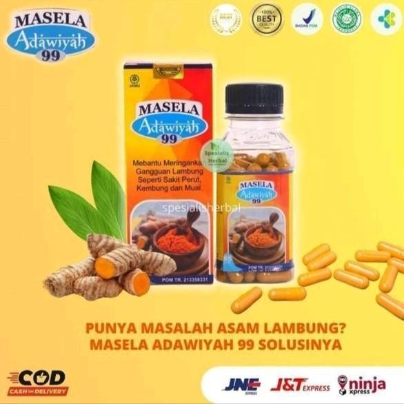 

Masela adawiyah 99 adalah Suplemen Herbal yang Dibuat Dari 100% Golden Kunyit India Alleppey