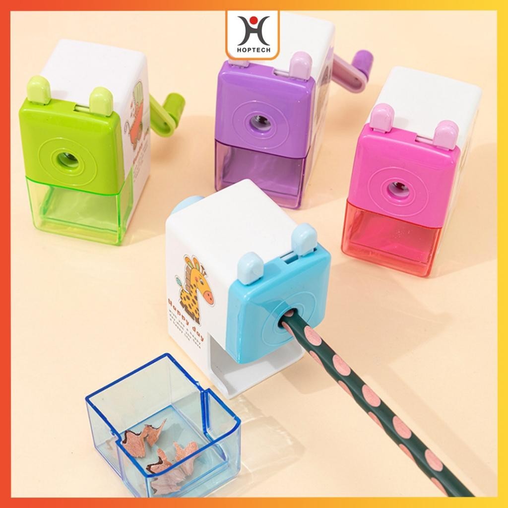 

Rautan Pensil Putar Unik I Serutan Pensil Putar Warna Pencil Sharpener