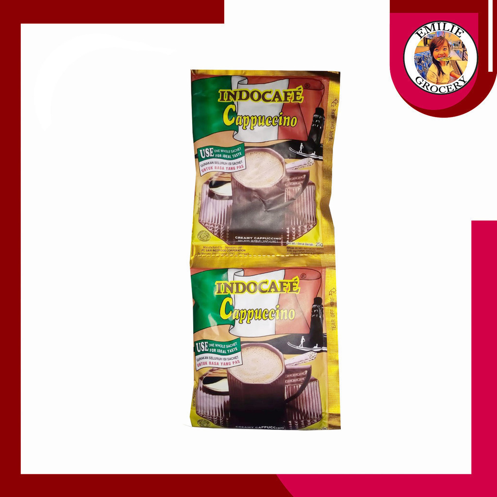 

Indocafe Cappucino Cappuccino Capucino Coffee Kopi Renceng 10 Sachet