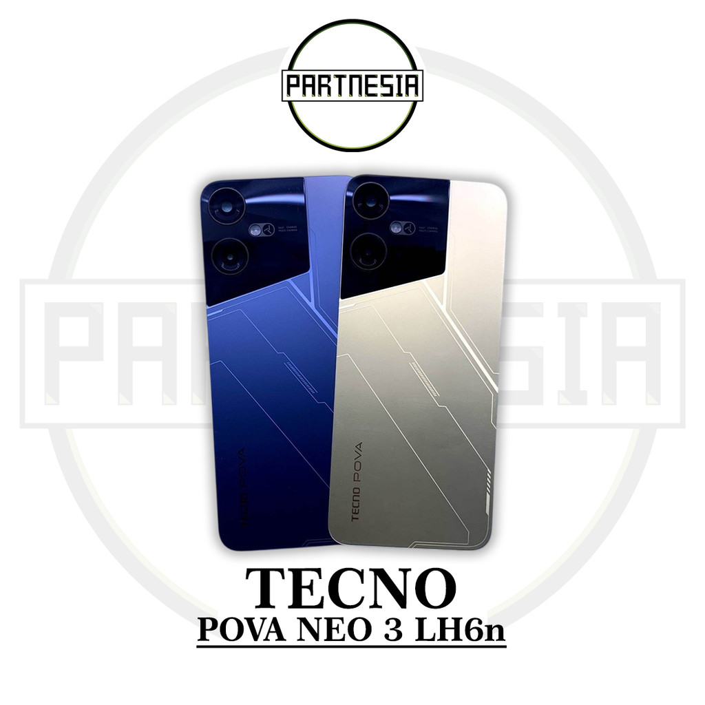 BACKDOOR CASING COVER TUTUP BELAKANG TECNO POVA NEO 3 LH6n ORIGINAL